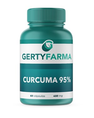 Curcuma 450Mg 95% Com 60 Cápsulas
