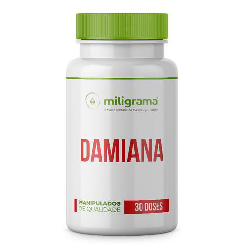 Damiana Turnera Difusa 500Mg 30 Doses