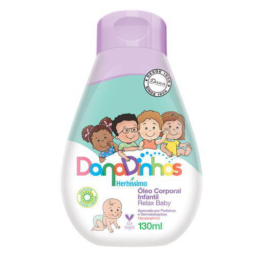 Danadinhos Herbíssimo Óleo Infantil Relax Baby 125Ml