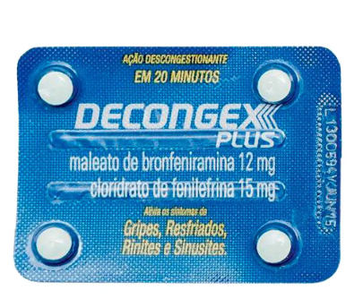 Decongex Plus - 4 Comprimidos