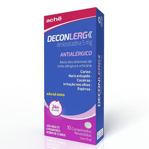 Imagem do produto Deconlerg 5Mg - 10 Comprimidos Revestidos