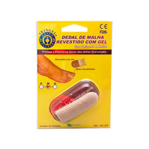 Dedal De Malha Skingel Revestido Com Gel Médio