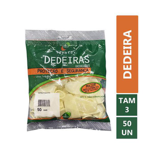 Dedeiras Extra Fina Ideatex Tamanho 3 100Un