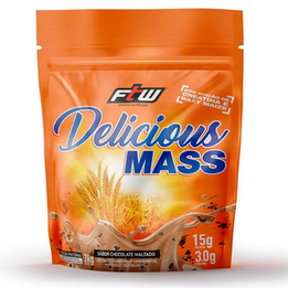Imagem do produto Delicious Mass Whey 3Kg Sabor Chocolate Maltado Ftw Fitoway Labs