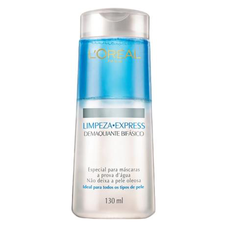 Demaquilante - Bifásico Limpeza Express - Contém 130Ml. L'oreal Paris