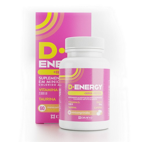 Imagem do produto Denergy Com 60 Comprimidos