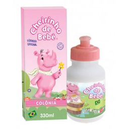 Deo Colonia - Cheirinho De Bebe Rosa 330Ml