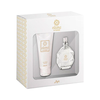 Deo Colonia Jequiti Eliana 25Ml+60Ml Hidratante Cristal