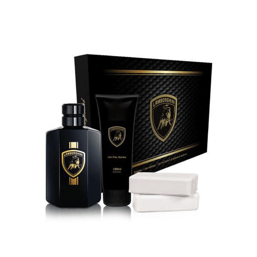 Imagem do produto Deo Colonia Lamborghini 100Ml + Pos Barba 100Ml + 2 Sabonetes De 100G