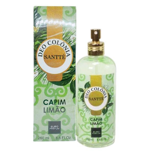 Imagem do produto Deo Colônia Santté Capim Limão 260 Ml Euro Cosmetics