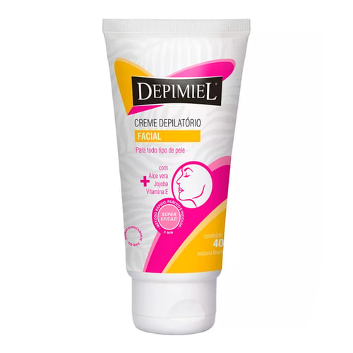 Depimiel Creme Depilatório Facial 40 Gramas