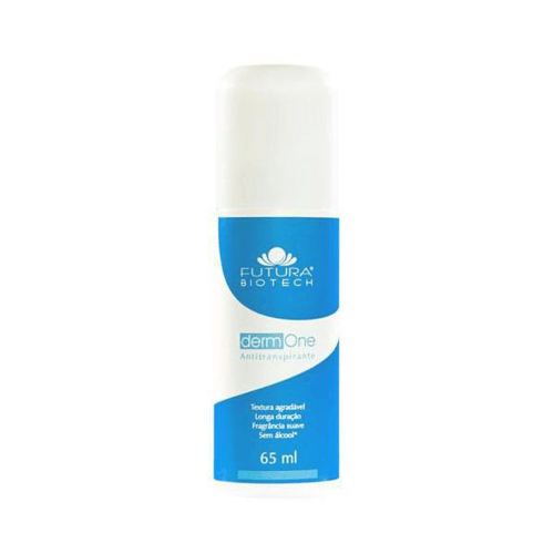 Derm - One Roll-On Desodorante Antitranspirante Futura Biotech 65Ml