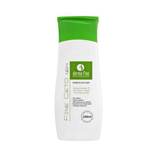 Shampoo Anticaspa Derma Fine Fine Ceto 250Ml