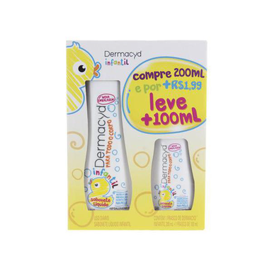 Imagem do produto Dermacyd Infantil 200Ml Sabonete Líquido Mais 100Ml