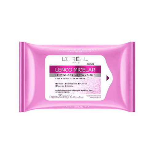Imagem do produto Dermo Expertise Lenço Micelar Lenços De Limpeza Facial 5 Em 1