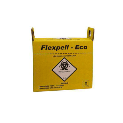 Imagem do produto Descartex Coletor De Material Perfurante E Cortante Flexpell 13L