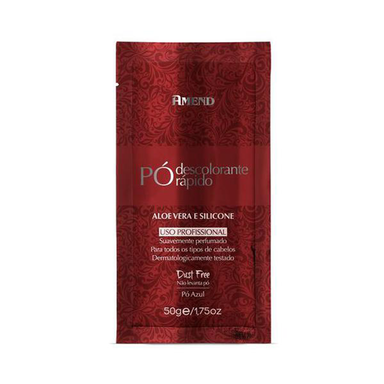 Imagem do produto Pó Descolorante Amend Aloe Vera Silicone Vermelho 50G