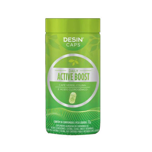 Imagem do produto Desin Daily Active Boost Pote 72G 90 Cápsulas Desinchá