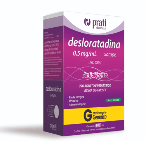 Desloratadina 0,5Mg/Ml - Xarope 100Ml Genérico Prati Donaduzzi