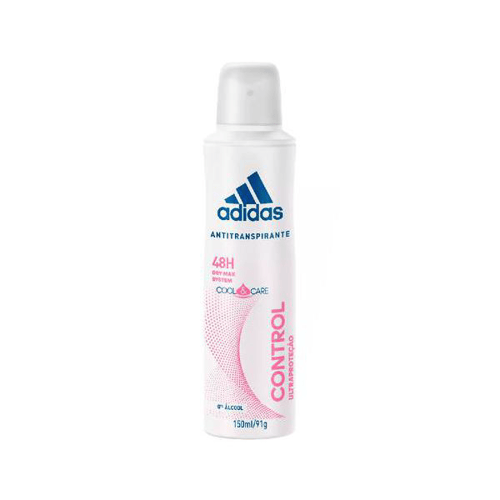 Desodorante Aerosol Adidas Feminino Control Ultra Protection 48 H Com 150 Ml