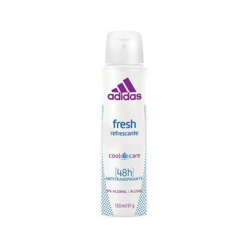 Desodorante Aerosol Adidas Feminino Fresh Cooling 48 H Com 150 Ml