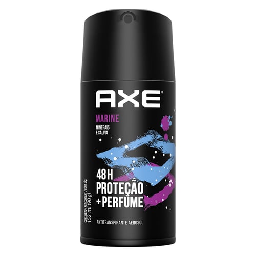 Imagem do produto Desodorante Aerosol Axe Marine 90G
