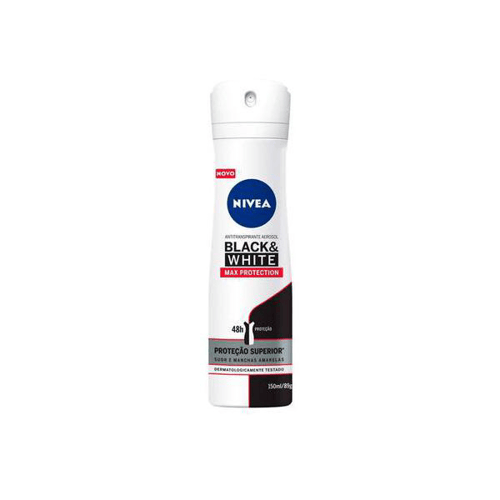 Nivea Desodorante Aerosol B&W Fem 150ml