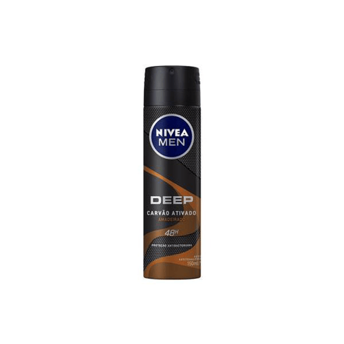 Imagem do produto Desodorante Aerosol Nivea Men Deep Amadeirado 150Ml