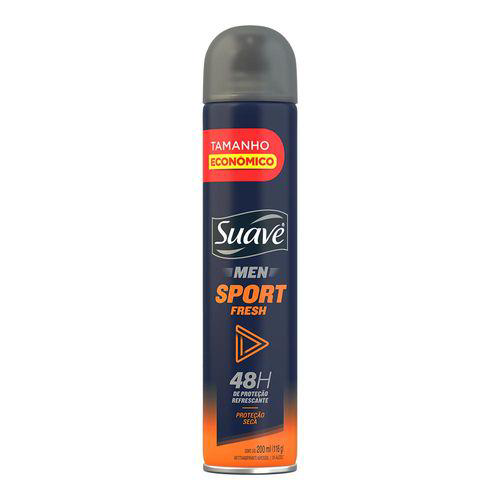 Desodorante Aerosol Suave Men Sport Fresh 200Ml