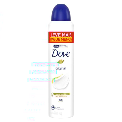 Imagem do produto Desodorante Antitranspirante Aerossol Dove Original Com 250Ml 250Ml