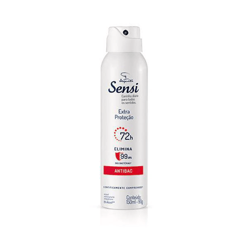 Imagem do produto Desodorante Antitranspirante Aerossol Sensi Antibac Jequiti