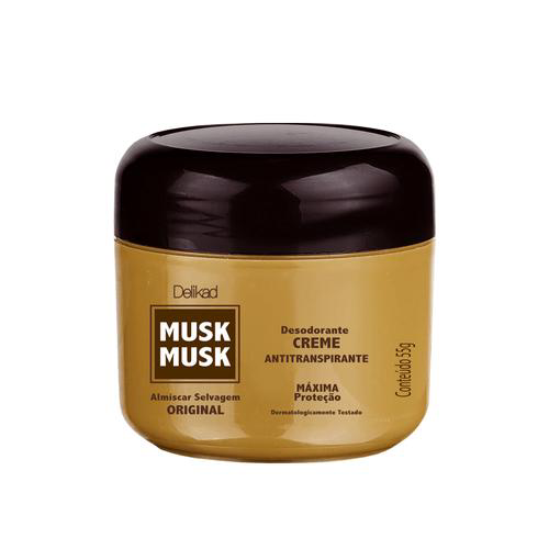 Imagem do produto Desodorante Antitranspirante Creme Delikad Musk 55G