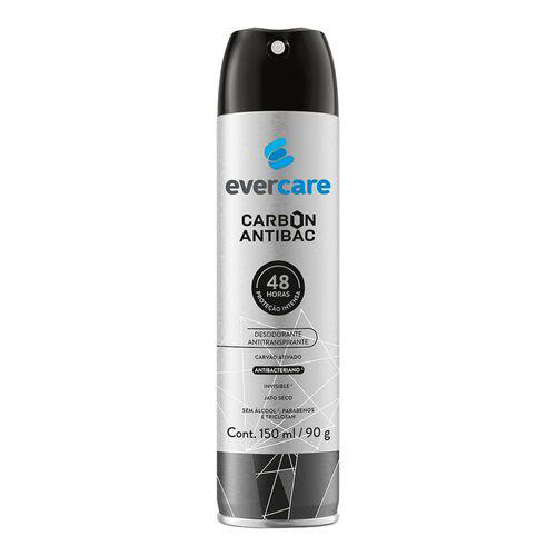 Desodorante Antitranspirante Ever Care Carbon Antibacteriano 150Ml