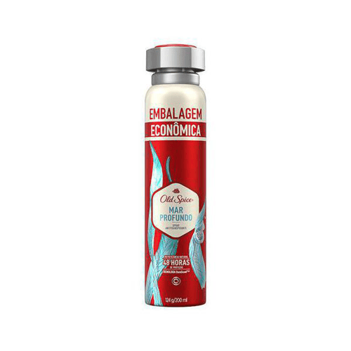 Desodorante Antitranspirante Old Spice Mar Profundo Com 124G