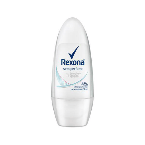 Desodorante Antitranspirante Rollon Rexona Women Sem Perfume 50Ml