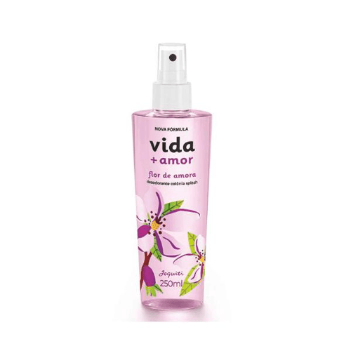Imagem do produto Desodorante Colônia Splash Vida + Amor Flor De Amora Jequiti
