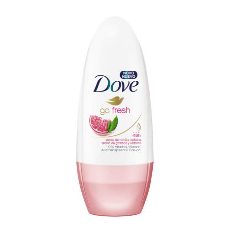 Desodorante Dove Go Fresh Romã E Verbena Rollon Antitranspirante 48H Com 50Ml