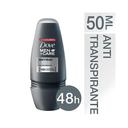 Desodorante Dove Men Roll 50Ml Silver Control