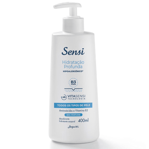 Imagem do produto Desodorante Hidratante Corporal Sensi Sem Perfume Hipoalergênico Jequiti