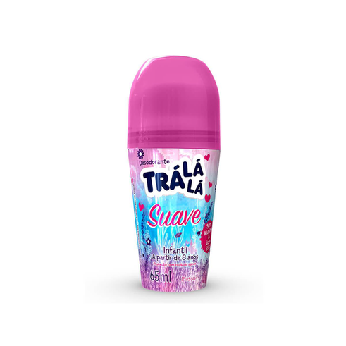 Desodorante Infantil Rollon Trá Lá Kids Suave Com 65Ml