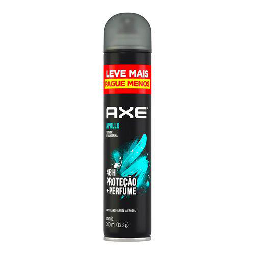 Desodorante Masculino Axe Apollo Vetiver E Mandarina 48H 150Ml