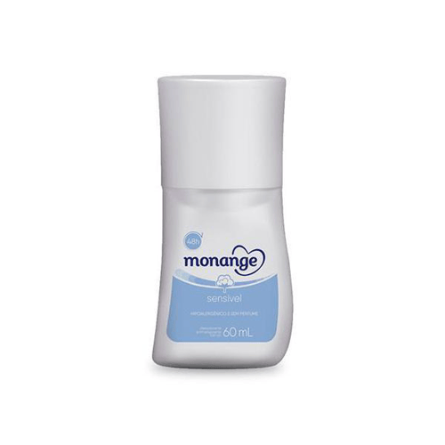 Desodorante - Monange Rollon Sem Perfume Com 60Ml
