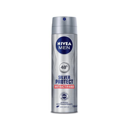 Desodorante Nivea - Aerosol Silver Protect 150Ml