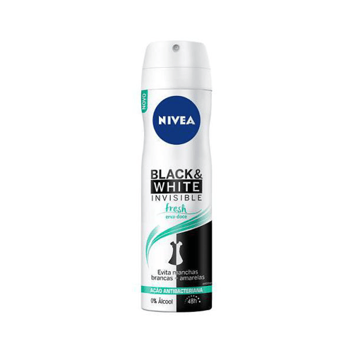 Imagem do produto Desodorante Nivea Aerossol Feminino B&W Erva Doce 150Ml