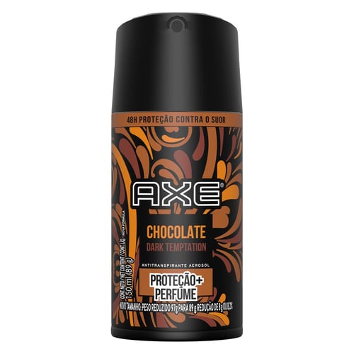 Desodorante Novo Axe Dark Temptation Body Spray Aerosol 150Ml