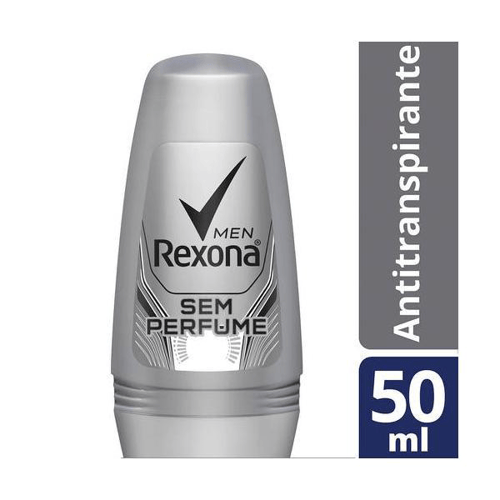 Desodorante Rexona Men Sem Perfume Roll On 50Ml