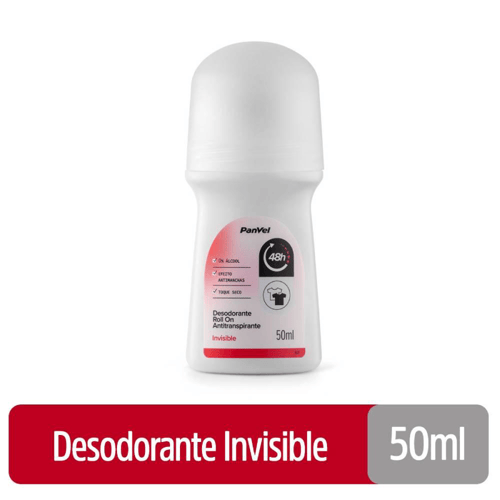 Imagem do produto Desodorante Roll On Invisible Panvel 50Ml Panvel Farmácias