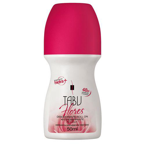 Imagem do produto Desodorante Rollon Antiperspirante Tabu Flores Com 50Ml