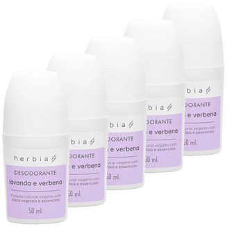 Imagem do produto Desodorante Rollon Lavanda E Verbena Herbia 50Ml