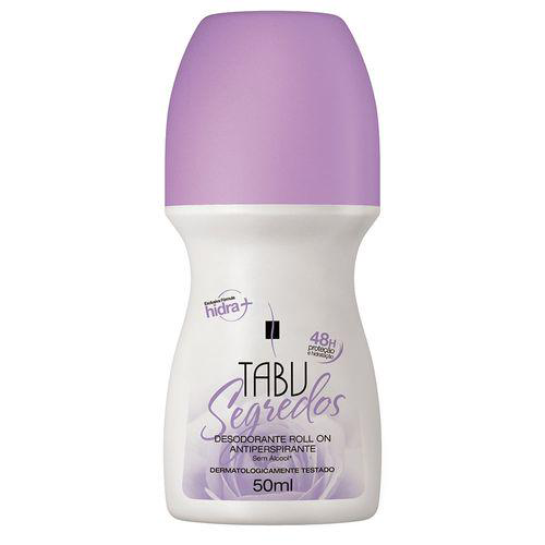 desodorante - rollon tabu segredos 50ml